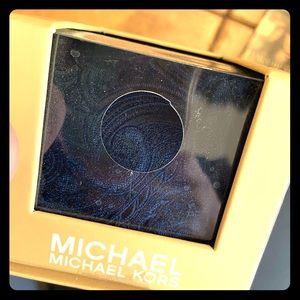 Men’s Michael Kors blue paisley tie. New in box